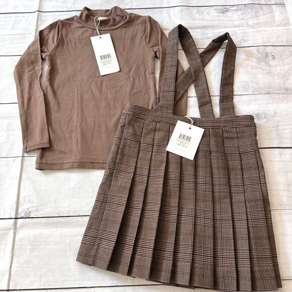 🆕NWT Lil Legs Brown Outfit